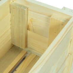 Donica drewniana 120x33x35