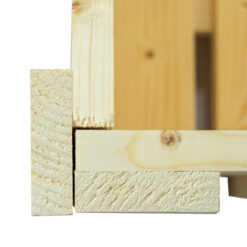 Donica drewniana 60x25x25