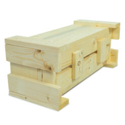 Donica drewniana 60x25x25