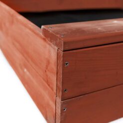 Piaskownica otwarta o wymiarach 120x120 cm